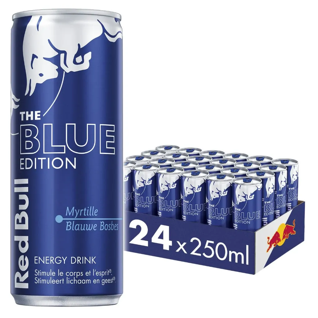 Red Bull Blue Edition 24 x 0.25L | edrinks.be